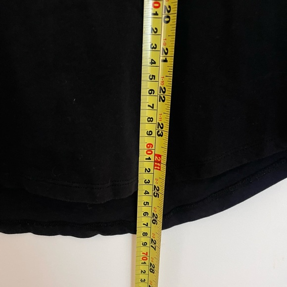 Black stretch cutout top - Picture 5 of 9